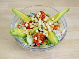 Salat im Caesar-Stil
