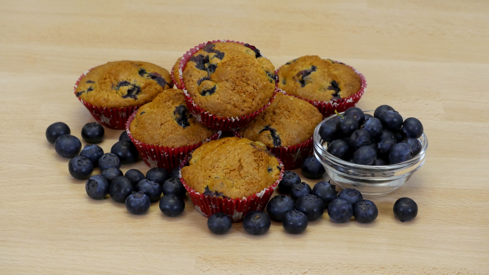 Blaubeer-Muffins selber machen - einfach und lecker
